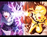 sasuke vs naruto :) 
